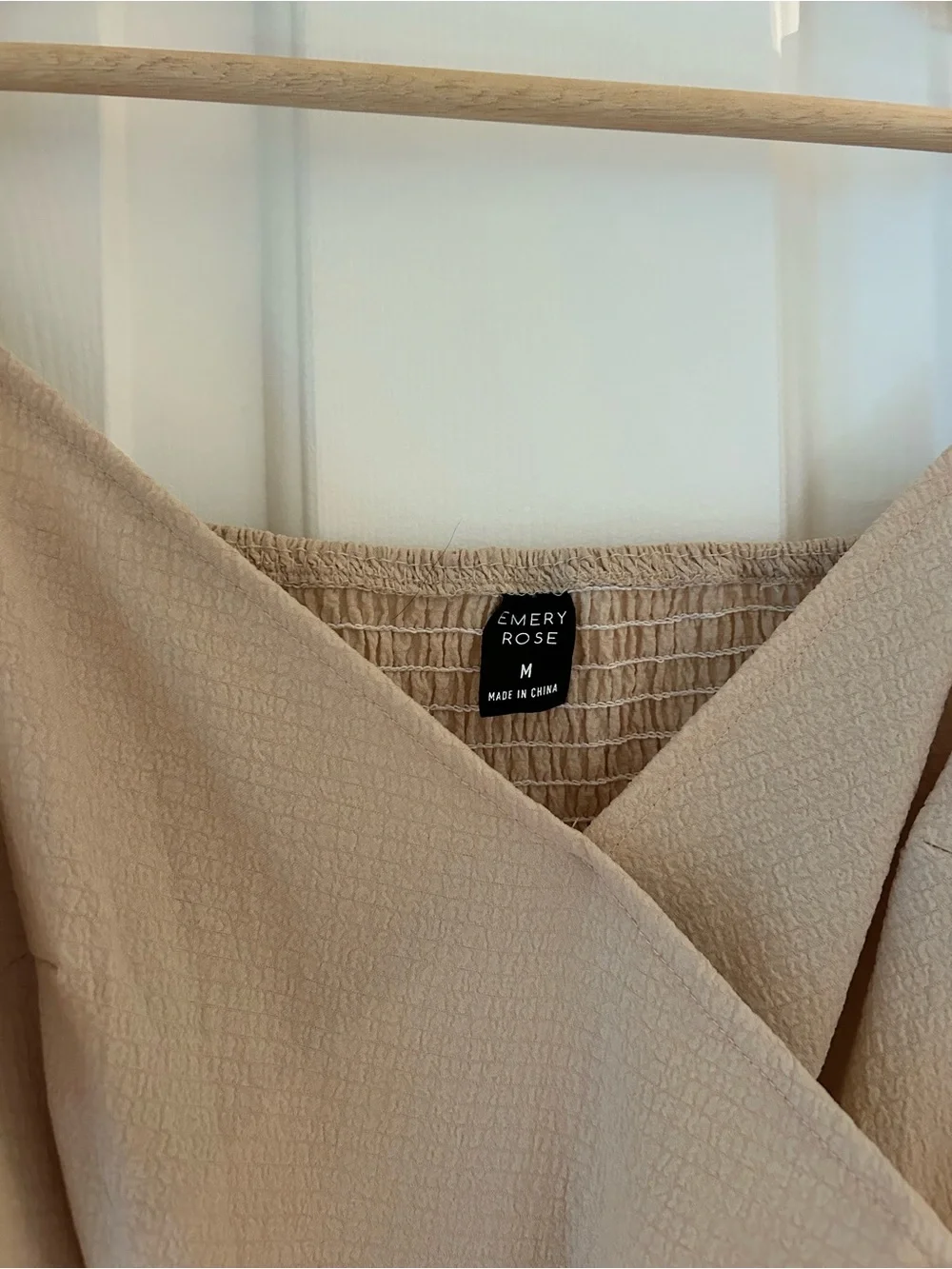 Emery Rose Cream Body Suit